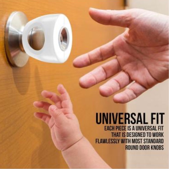 Tiny Patrol - Baby Safety Childproof Door Knob Cover (8-pack) - Picture 4 of 8